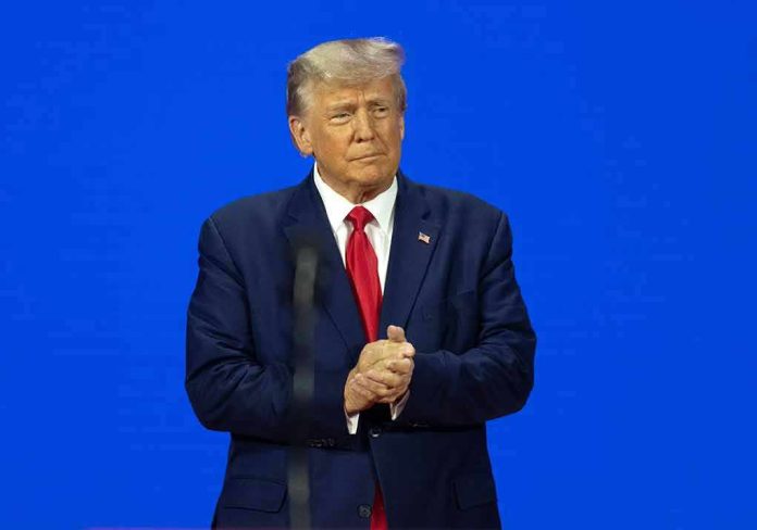 Man in a suit with a blue background