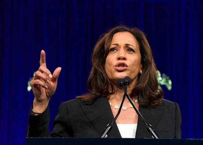 148779599 Woman speaking passionately at a podium, gesturing upward.